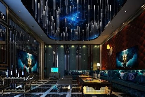 豪华包厢内部环境